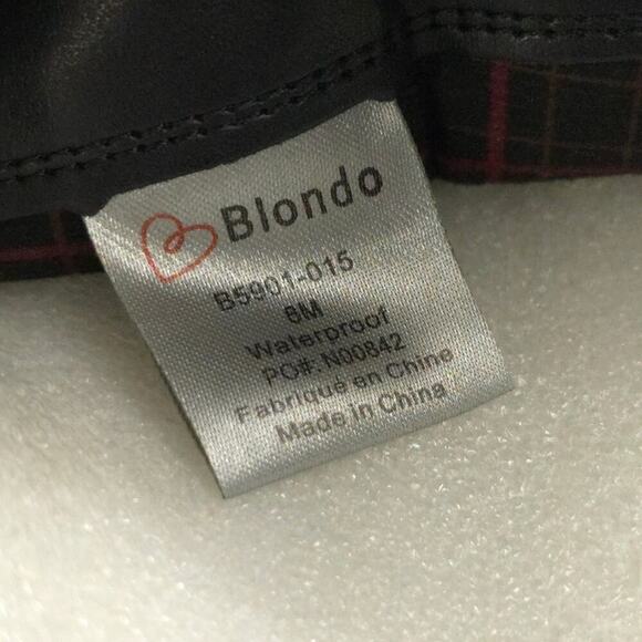 Blondo Pakita Tall Boots Black Suede Waterproof - Picture 8 of 16